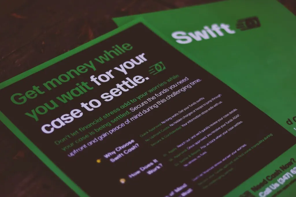 Swift Cash Flyer Design (print), designed by Graticle