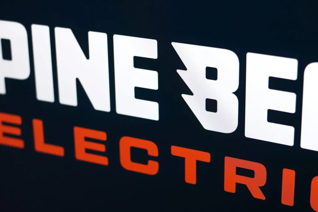Pine Beach Electric, LLC. (logo), designed by Graticle
