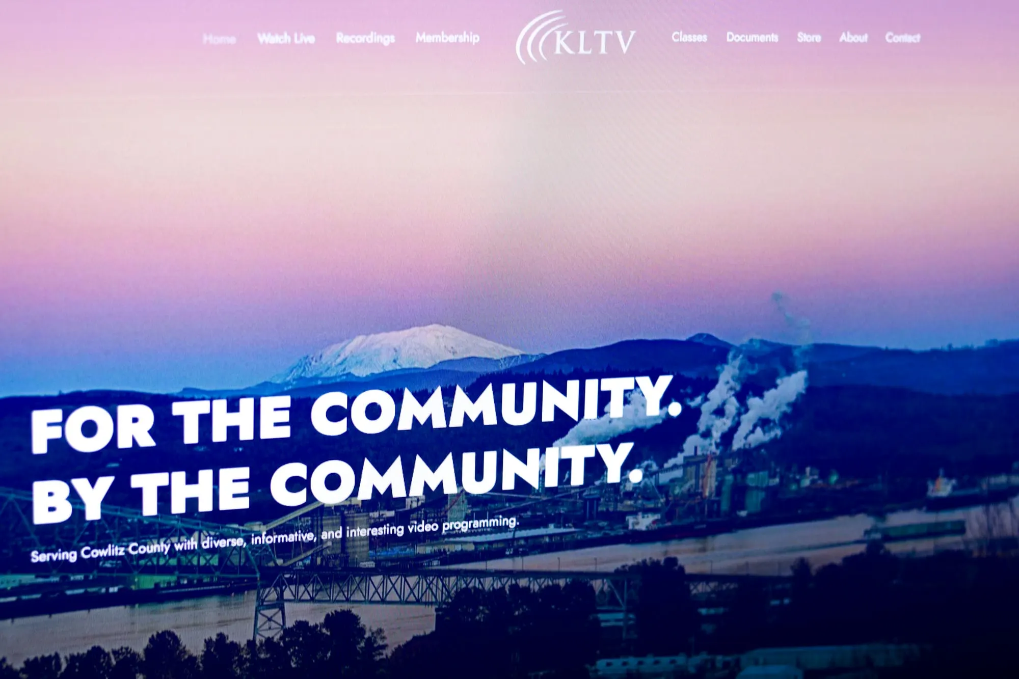 KLTV website designed by Graticle