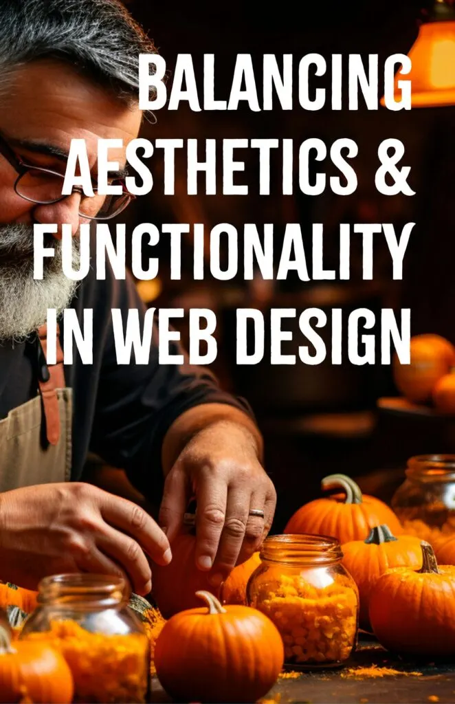 Balancing Aesthetics and Functionality in Web Design