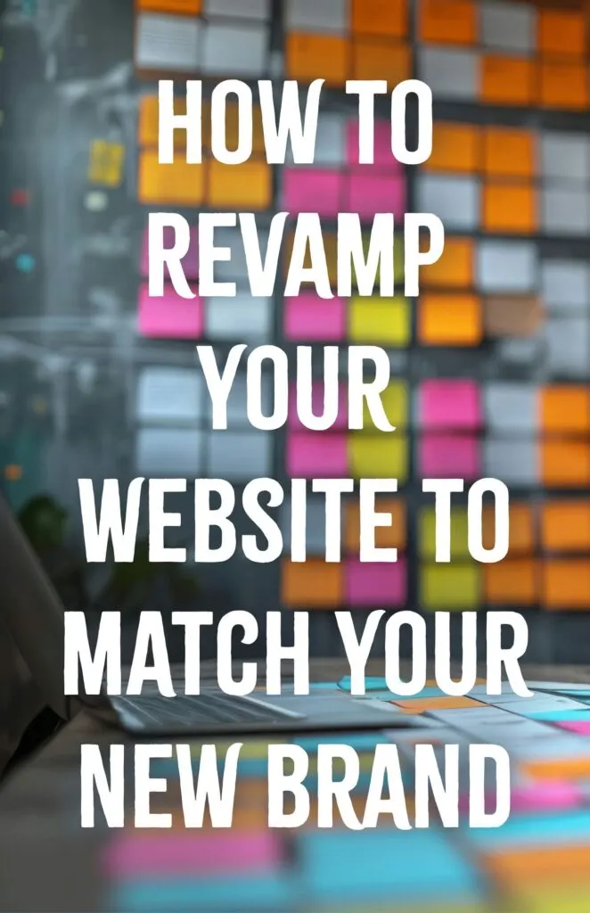 How to Revamp Your Website to Match Your New Brand