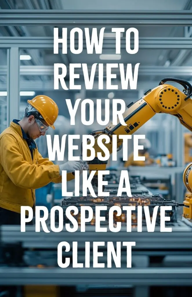 How to Review Your Website Like a Prospective Client