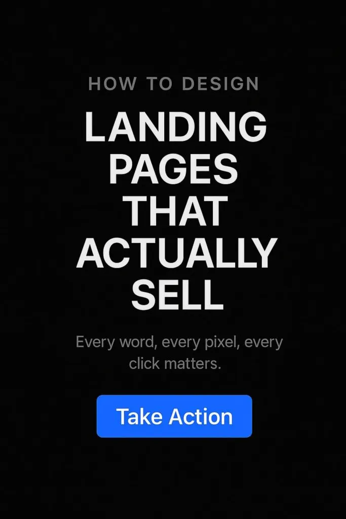 How to Design Landing Pages That Actually Sell