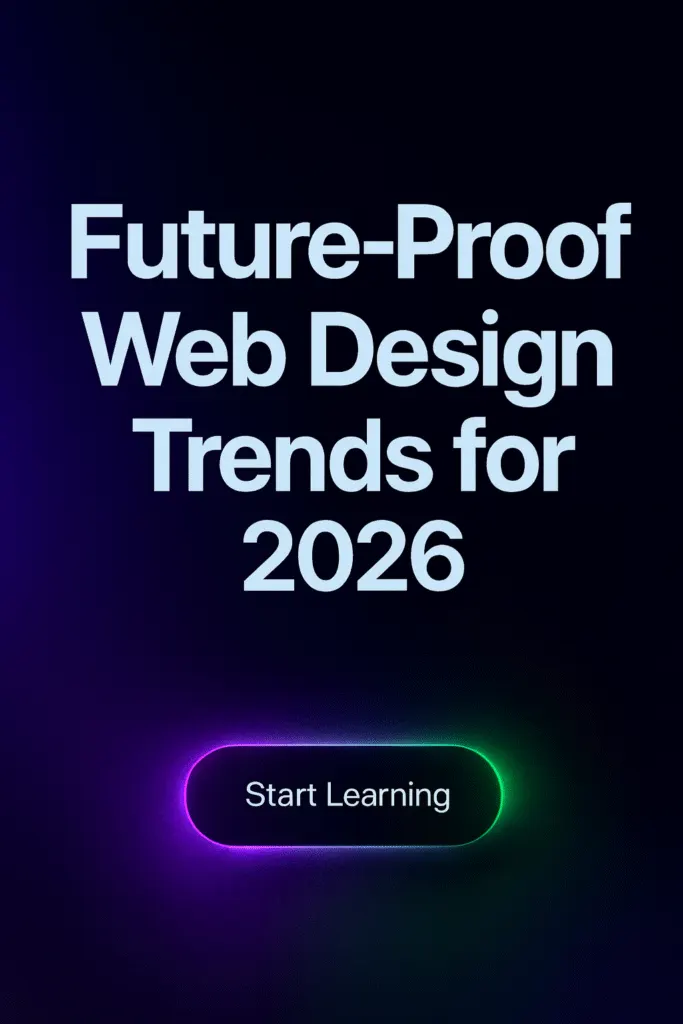 Future Proof Web Design Trends for