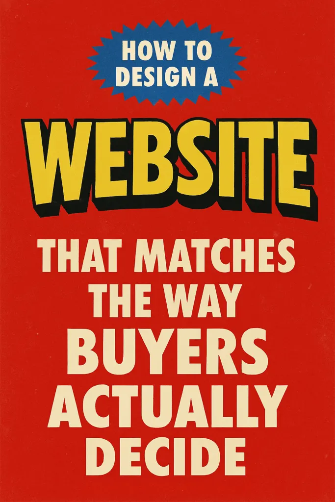 How to Design a Website That Matches the Way Buyers Actually Decide
