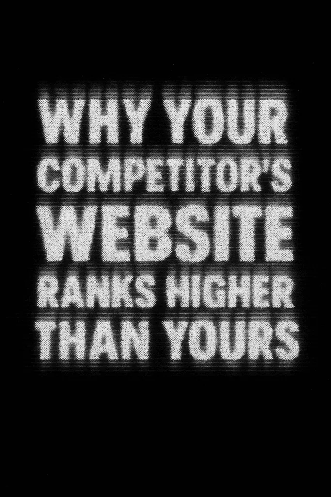 Why Your Competitors Website Ranks Higher Than Yours