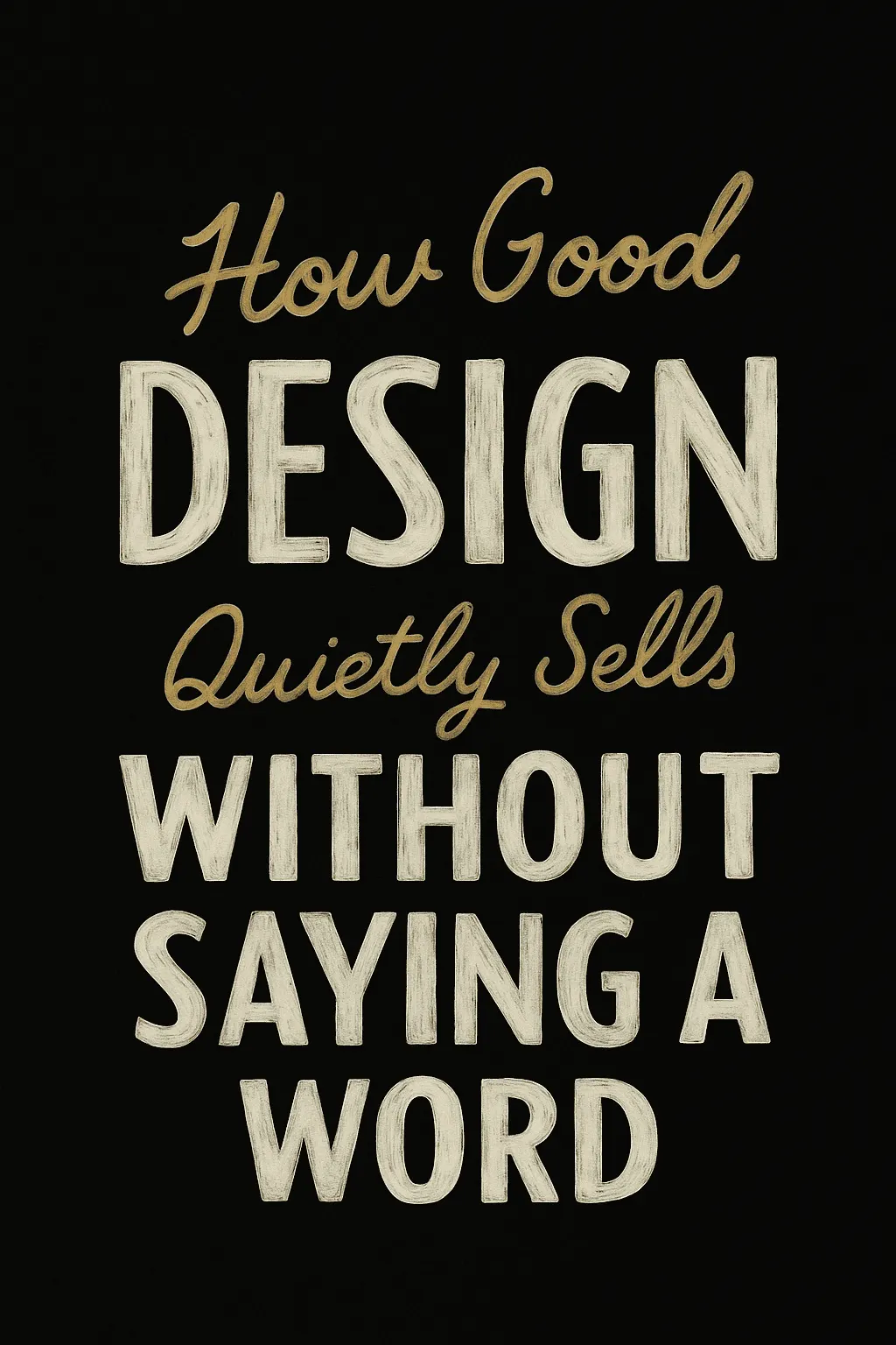 How Good Design Quietly Sells Without Saying a Word